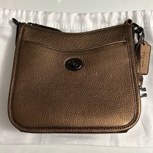 BNWT Coach Metallic Chaise 19